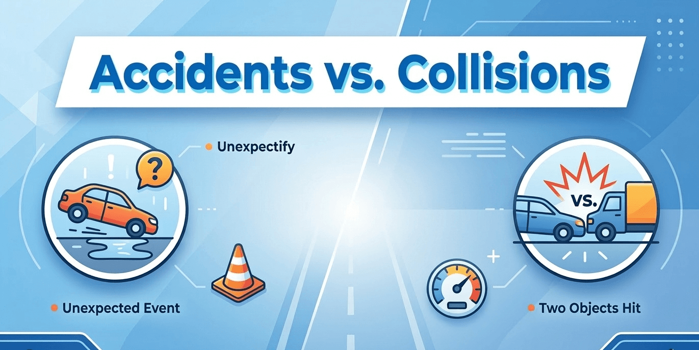 Accidents vs. Collisions: Key Facts You Should Know