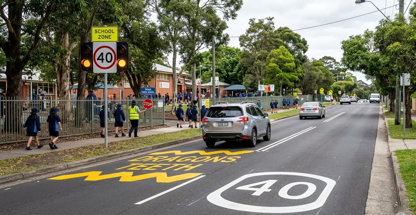School Zone Speed Limits in NSW: Rules, Times, Fines & Safety Laws Explained