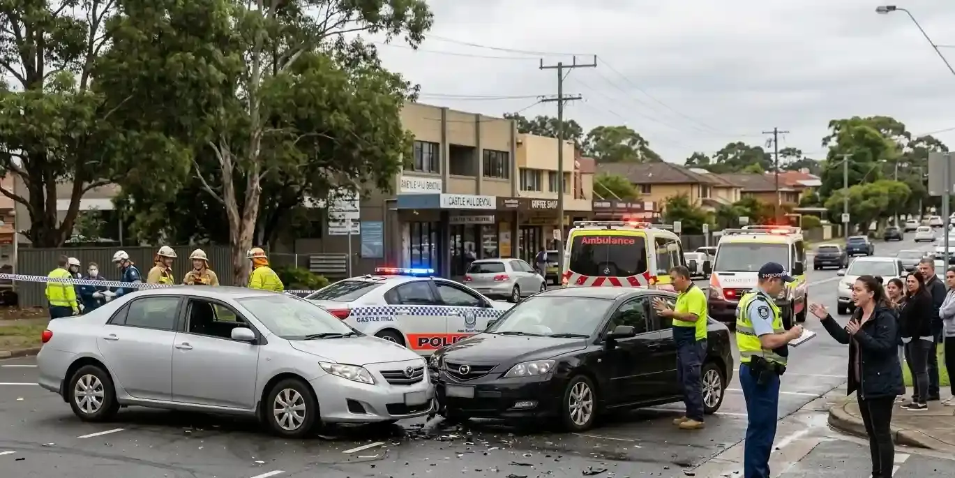 Castle Hill Car Accident: What Eyewitnesses Are Saying