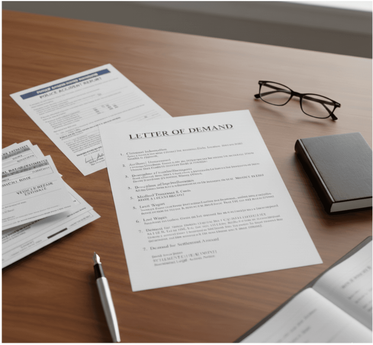 Motor Vehicle Accident Letter of Demand: Legal Requirements