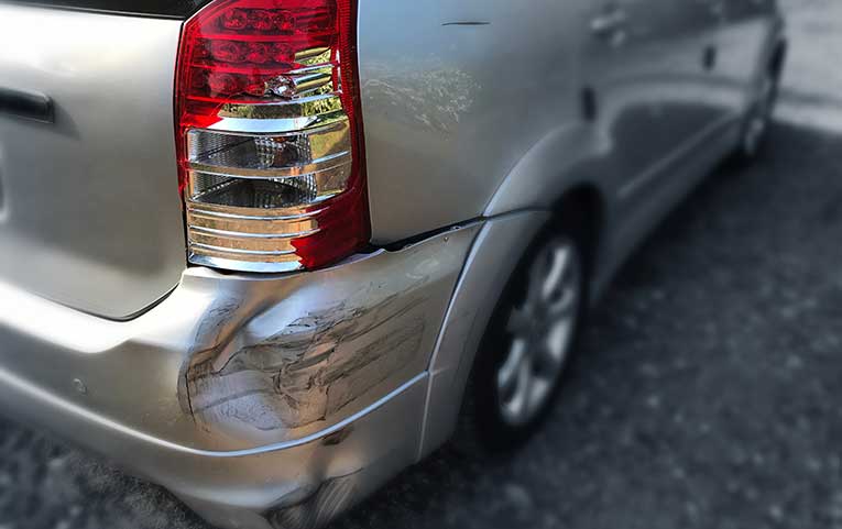 If your parked car has been damaged and the driver has not left their details, you should call the police to assist you.