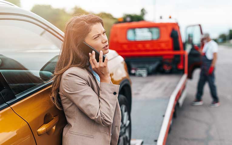 If your vehicle is unroadworthy following an accident, you'll need to arrange a towing service. Right2Drive can assist with this, or provide you with guidance on how to arrange a towing service yourself.