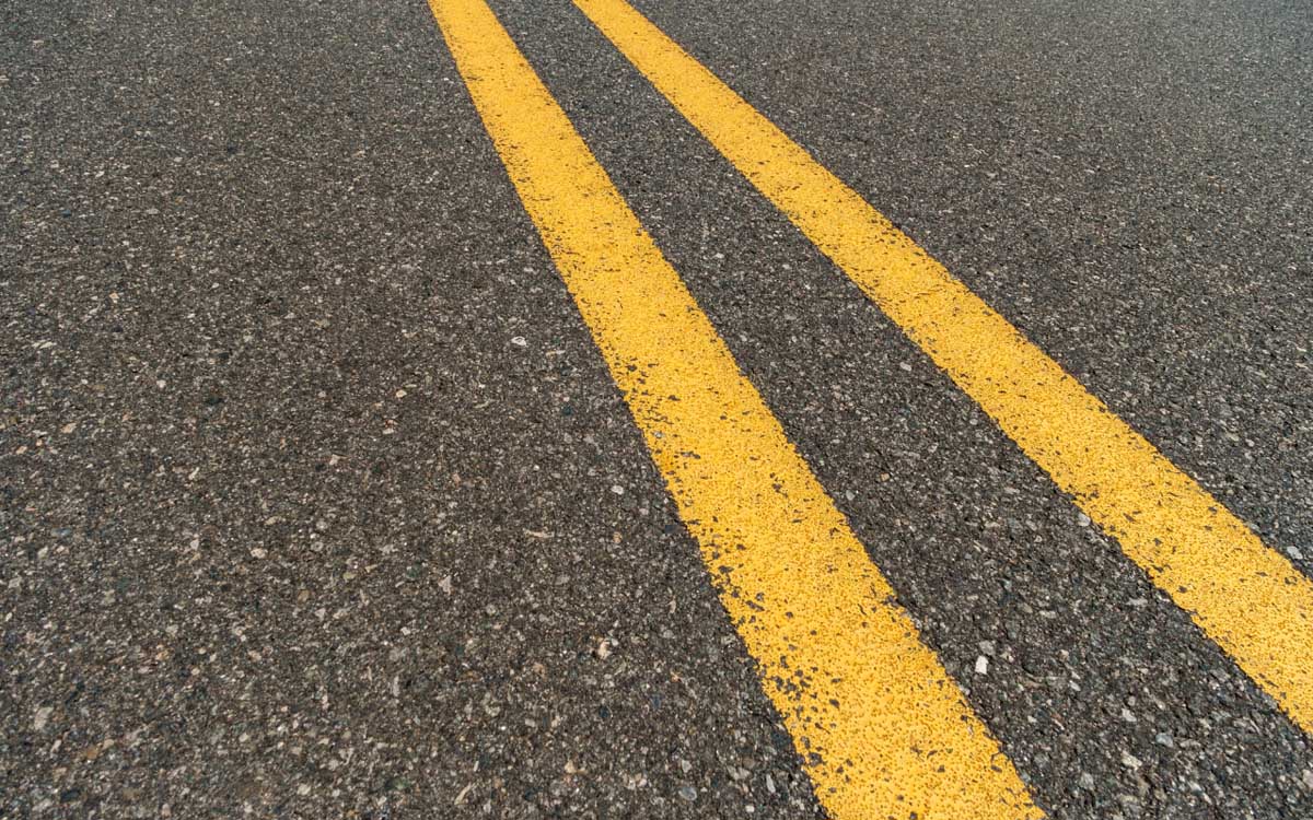 Double-yellow-lines
