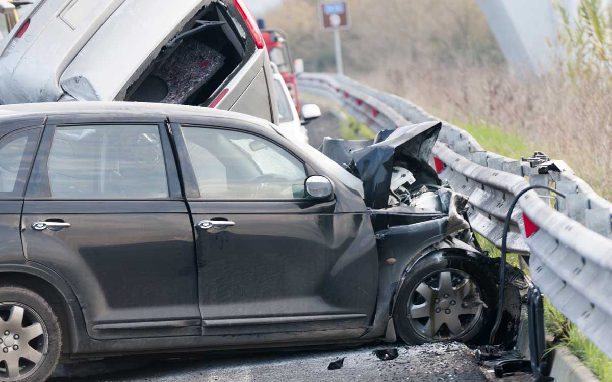 Who Is At Fault In A 4 Car Pile Up?